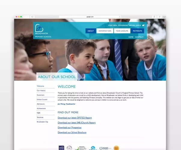 School webpage image01